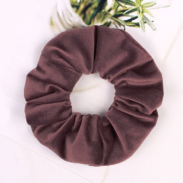 Solid Scrunchie Women Girls Elastic Hair Bands Accessories Gum For Women Tie Hair Ring Rope Ponytail Holder Headdress
