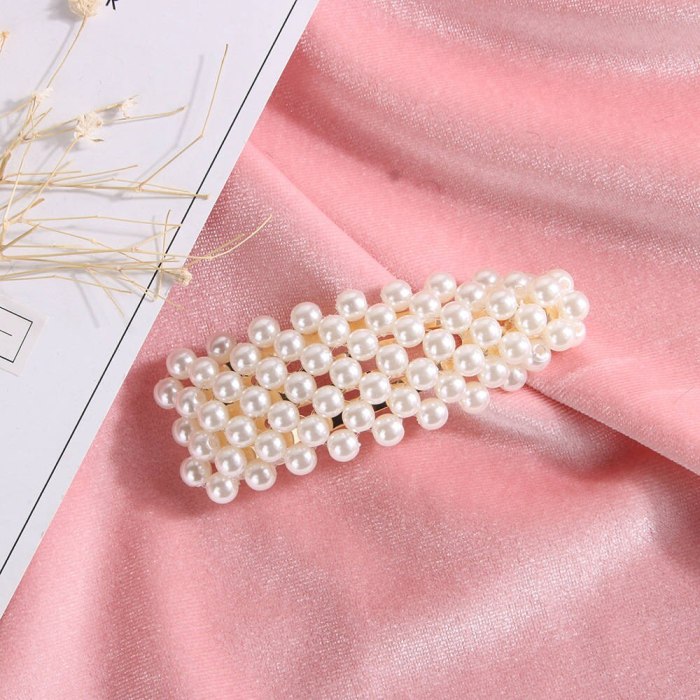 Pearl Hairgrip Elegant Women Hair Clips for Girl Princess Retro Gold Sliver Pin Barrette Hair clip Headdress Head wear Hair Pins