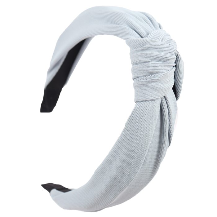 Solid Soft Knotted Flamingo Headband Hairband For Women Lady Bow Hair Hoop Hair Accessories Headwear Christmas