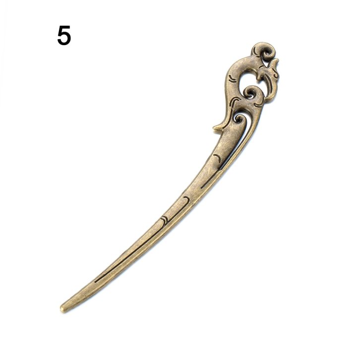 New Bronze Vintage Hair Sticks 17 Styles Headbands For Women Elegance Lady Hairpins Fashion Alloy Hair Clip Hair Accessories