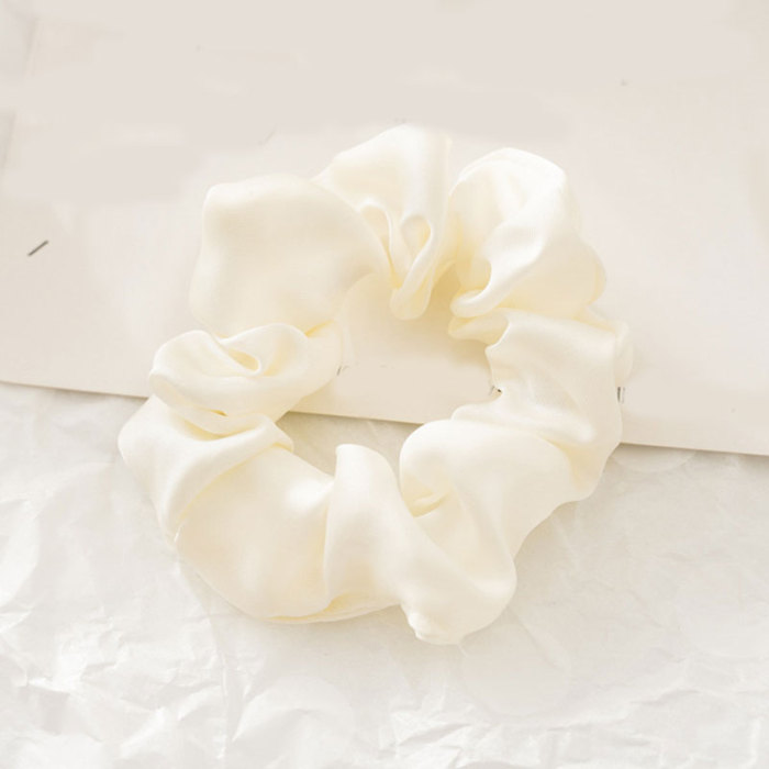 Solid Scrunchie Women Girls Elastic Hair Bands Accessories Gum For Women Tie Hair Ring Rope Ponytail Holder Headdress
