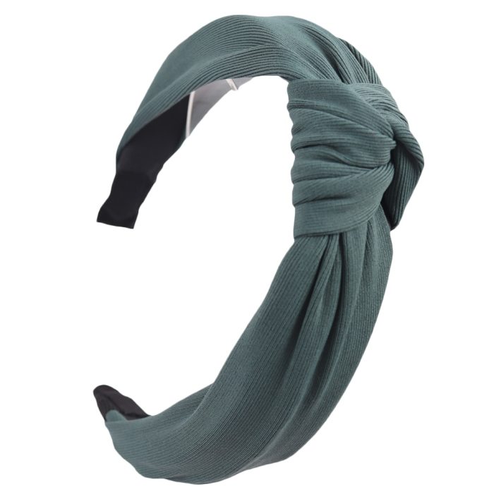 Solid Soft Knotted Flamingo Headband Hairband For Women Lady Bow Hair Hoop Hair Accessories Headwear Christmas
