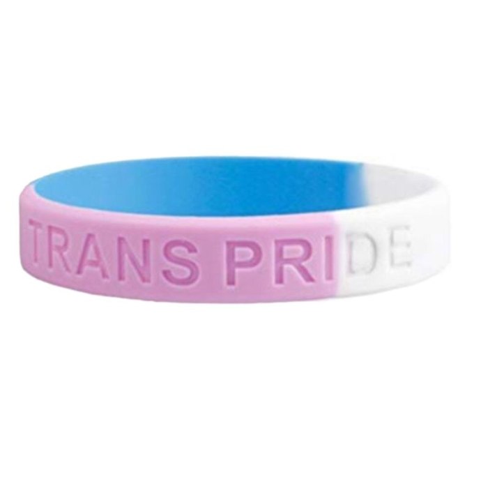 18 Types Unisex LGBT Rainbow Letters Bracelet Party Parade Sports Wristband Six-Color Gay Lesbian Pride Silicone Rubber