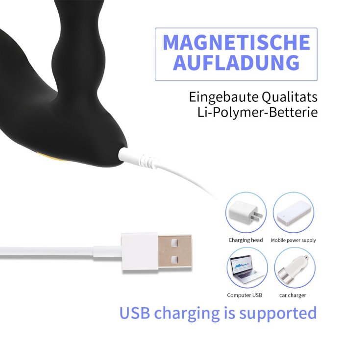 BEDAS™ Remote Control Prostate Massager