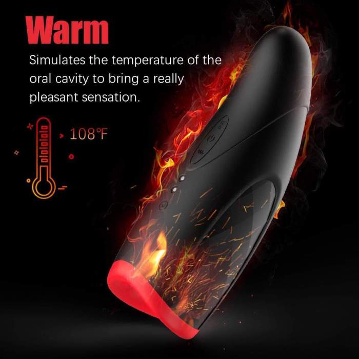 Hellofuntoys™  Electric Masturbator with Heating Function