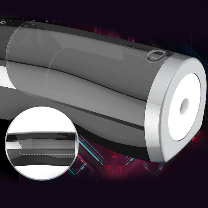 Vagina Pocket Pussy Full Automatic Telescopic Male Masturbator-Smart Heating