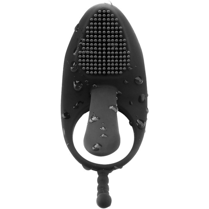 2-Motor Vibration Penis Ring Clit Pussy Ass Massager