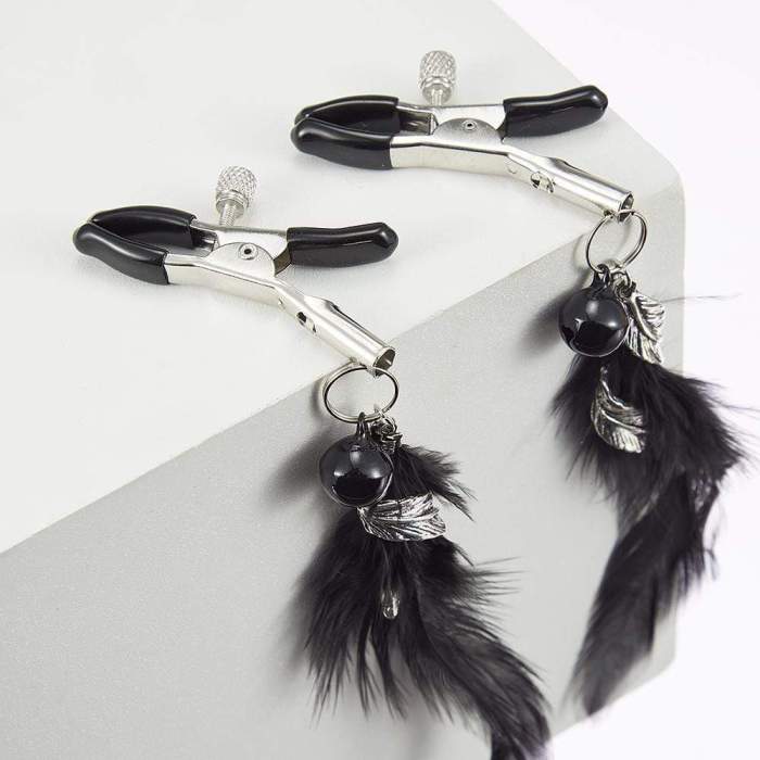 Bell Feather Nipple Clamps