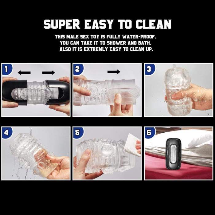 Manual Dual-Channel Masturbation Cup