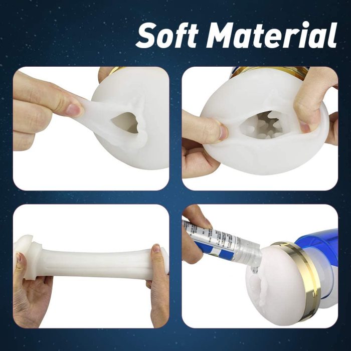 Hellofuntoys Space Automatic Male Masturbator Cup