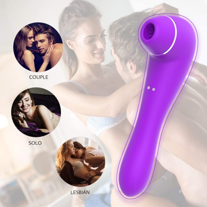2in1 Sucking Vibrator
