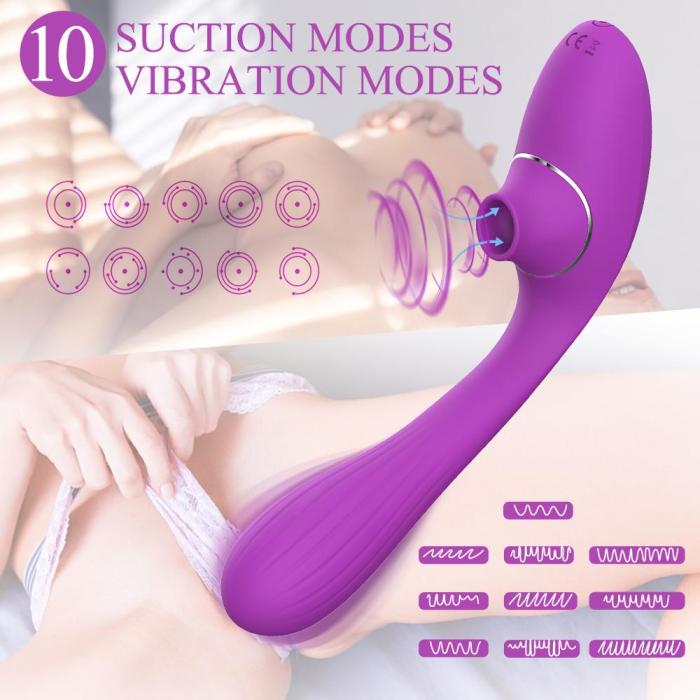 TINA Clit Sucking G Spot Vibrator