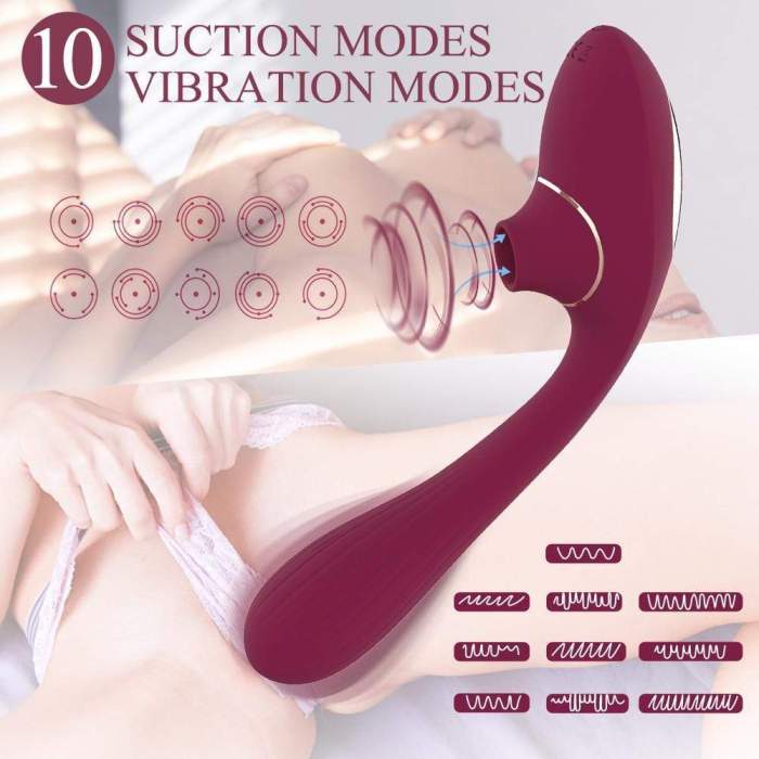 TINA Clit Sucking G Spot Vibrator