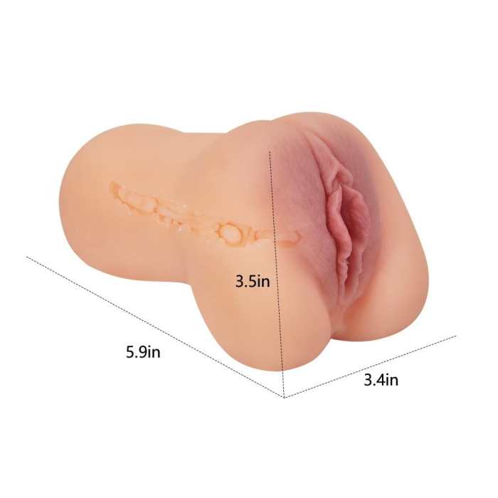5.9” Mini Butt Mature Pussy Sex Male Masturbator