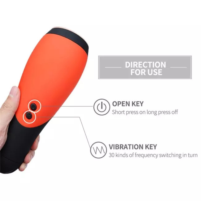 oral sex toy men GEEBA Silicone Mouth Oral Pocket Male Masturbator Fantasy Monster Mouth  Penis Massager Oral Sex Toys for Men
