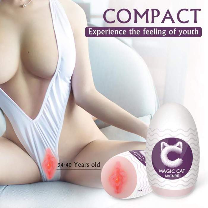 Medical Silicone Realistic Vagina Egg Sex Toys 