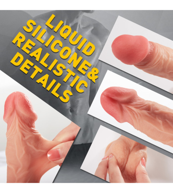 Cheap Thrusting Dildo Vibrator With Rotation And Heating Sex Toys