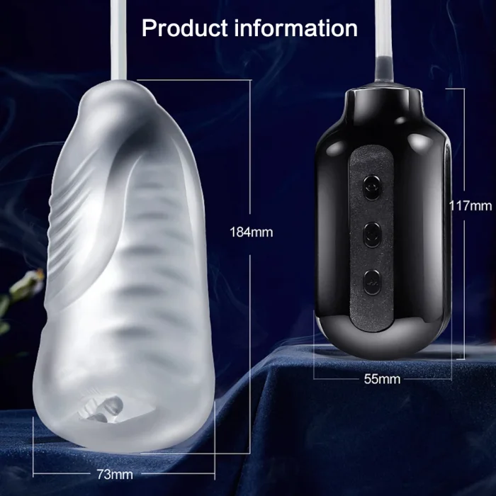7 Modes Strong Sucking  Electric Deep Throat Clip Suction Sex Toys for Men