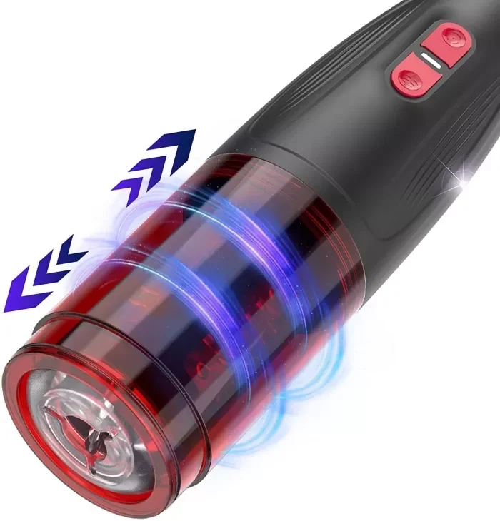 Best 2 In 1 3D Textured Vagina Hands Free Masturbator