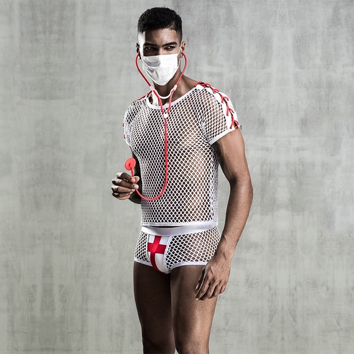 Mesh Male Nurse Set