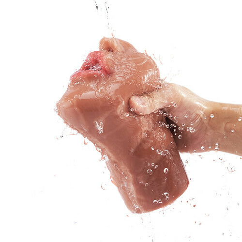 [Hot Sale] 6.3 Tanned Mouth Blowjob Masturbator Stroker