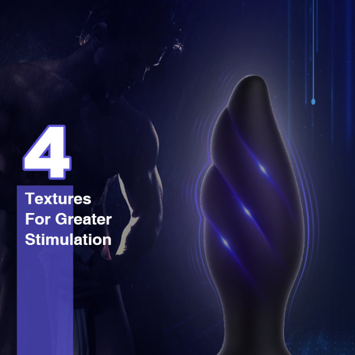 Hellofuntoys™ Large Size 9 Vibration Anal Vibrator Butt Plug