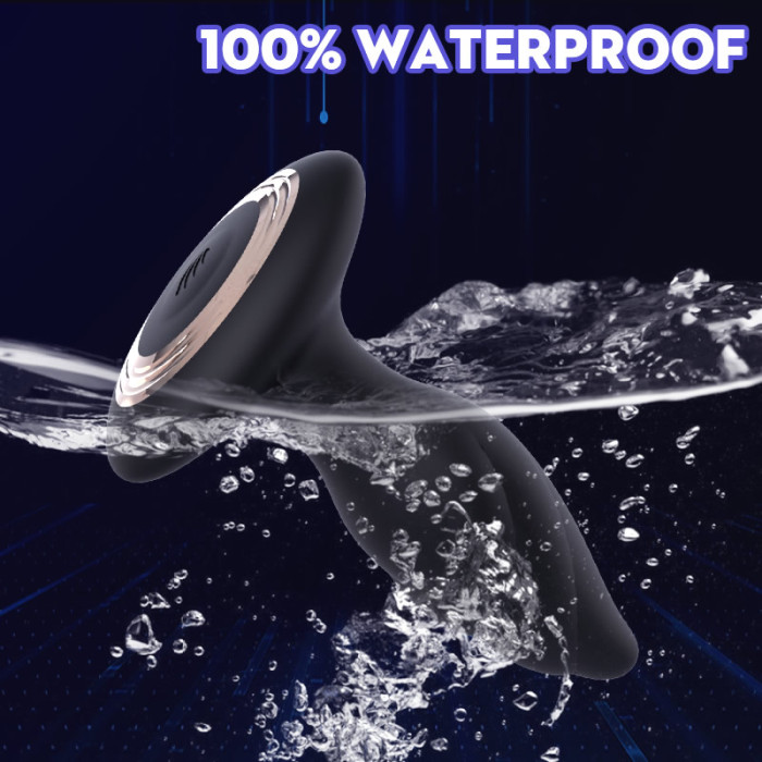 Hellofuntoys™ Large Size 9 Vibration Anal Vibrator Butt Plug