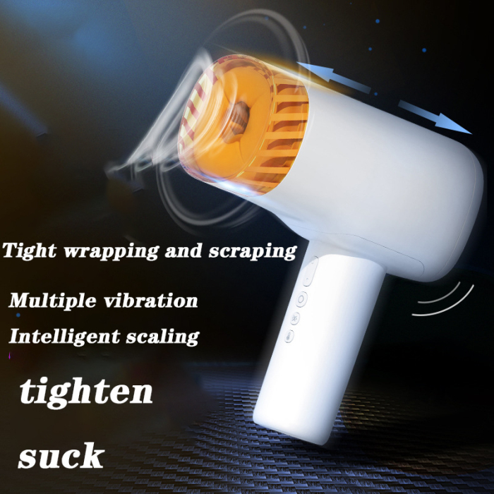 Hellofuntoys™ High-Grade S1 Telescopic Vibration Heating And Puffing Automatic Masturbator