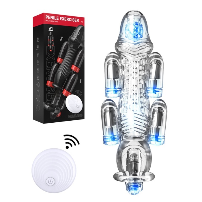 vibromasseur éjaculateur Vibro rechargeable à éjaculation Henry 11,5cm main image 0
