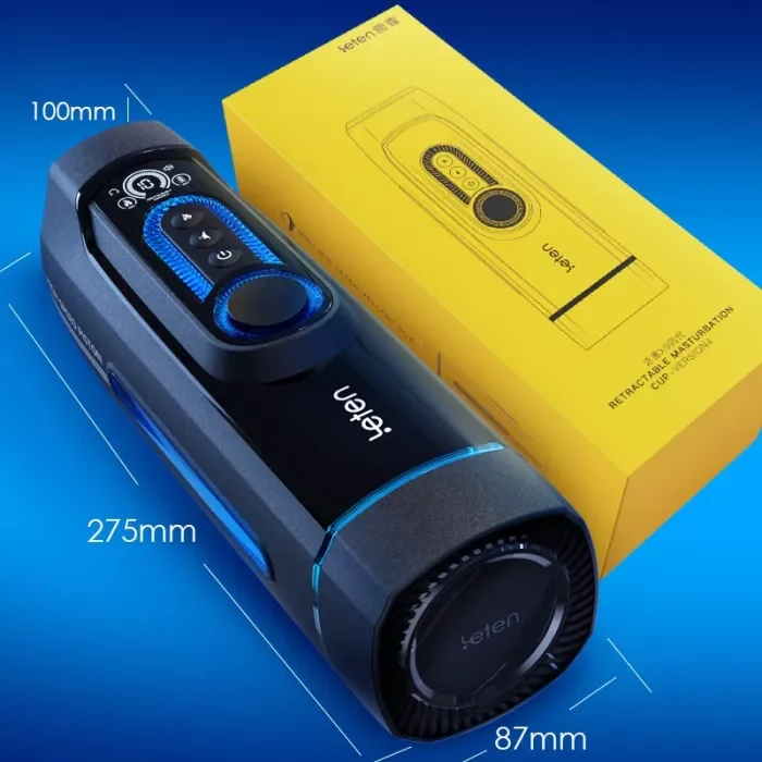 LETEN Quadruple Piston X9-IV Infinitely Variable Speed Male Masturbator