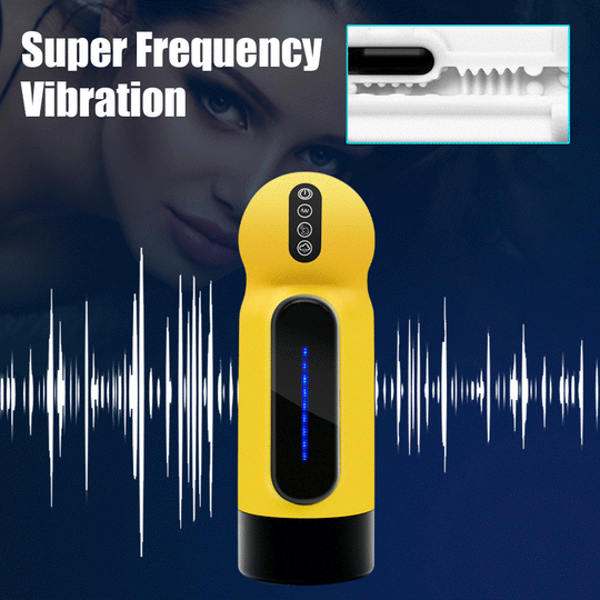 2022 Strong Penis Sucking Male Masturbator With Vibrating Heating Function