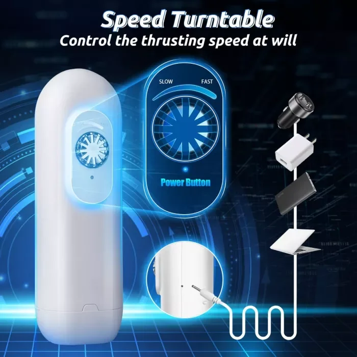 US$ 79.99 - Hellofuntoys™ Automatic high frequency silent masturbator
