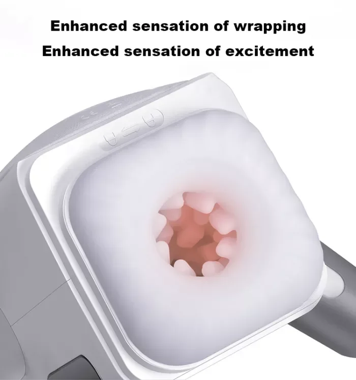 Hellofuntoys™ 2022 Newest 10 Thrusting 10 Vibrating Masturbator with Heating System