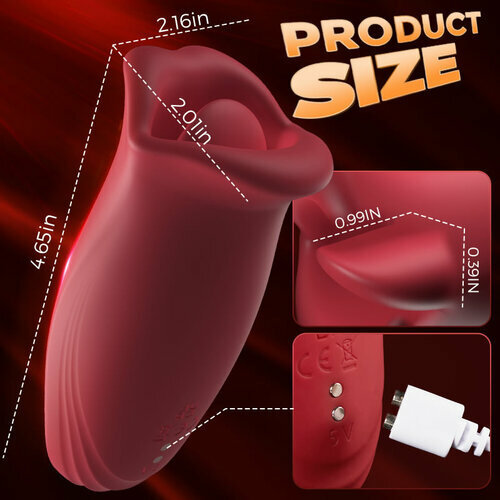 Hellofuntoys™ Pressb 10 Biting & 10 Vibrating Modes Stimulate Nipple Clitoral Women Vibrator