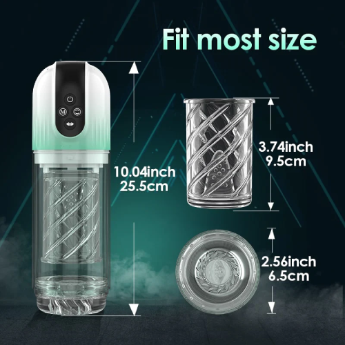 Ultimate Waterproof Hands-Free Male Masturbator with Tongue-Licking, Rotating, and Sucking Action - Perfect for Underwater Pleasure