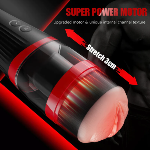 Hellofuntoys™ Handsfree Masturbator | Thrusting Sex Toy Vibrating Cup