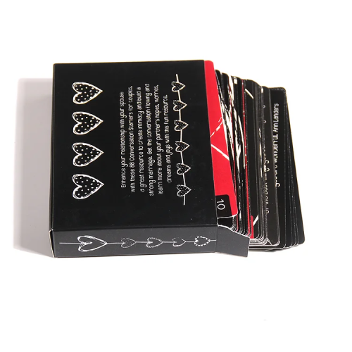 Hellofuntoys™ 88 Great Couple Quiz Card Game Love Talk Game for Couples Board Game Card