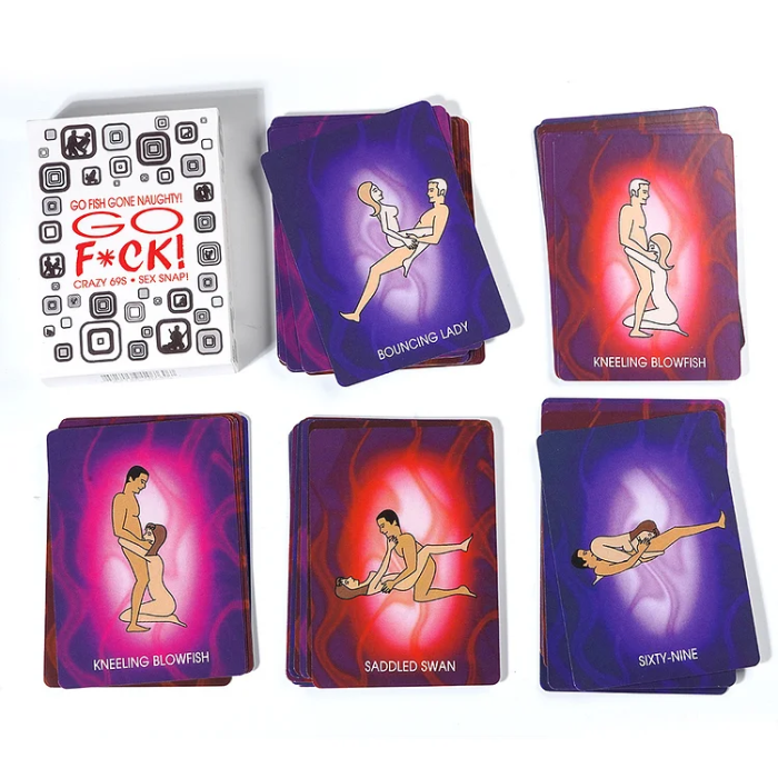 Hellofuntoys™ Go Fuck Sex Couple Bedroom Game Cards