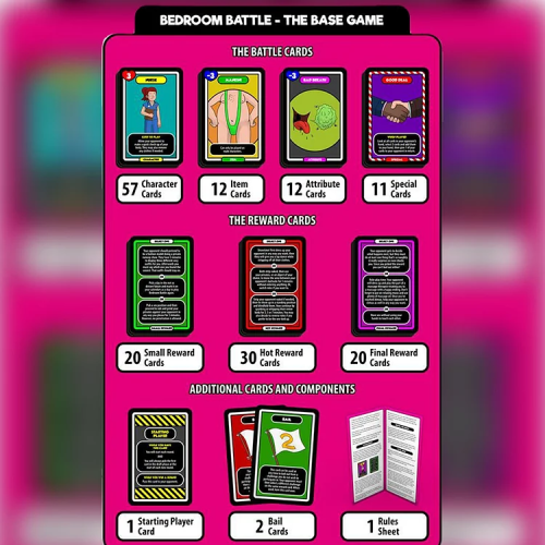 Hellofuntoys™ Bedroom Battle Game Sex Cards Game For Couples