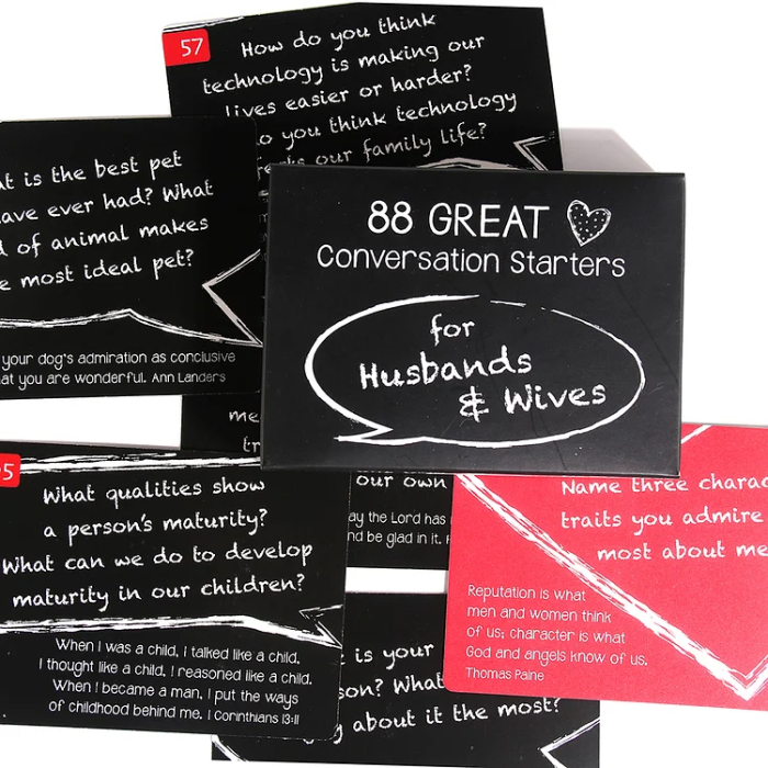 Hellofuntoys™ 88 Great Couple Quiz Card Game Love Talk Game for Couples Board Game Card