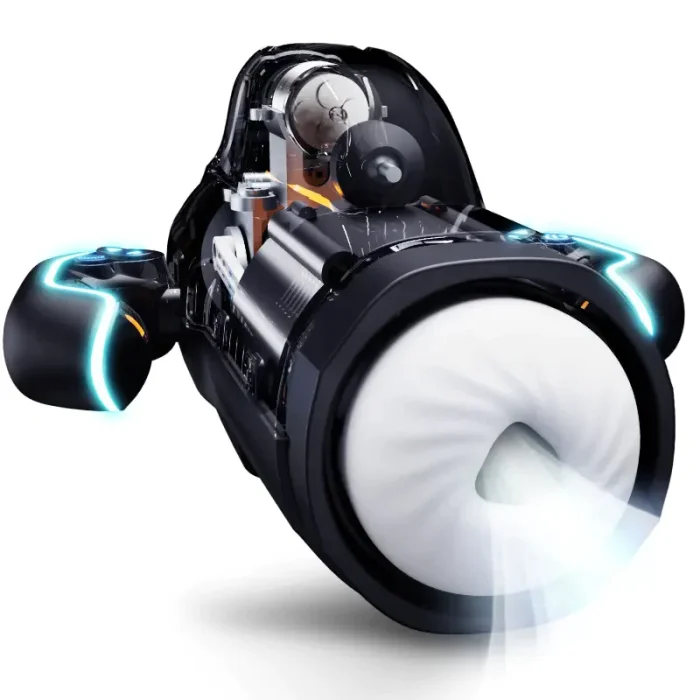 Hellofuntoys™ High-end Stroker 10 Sucking Thrusting 5 Speeds Heating Masturbator