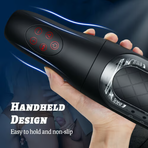 ROGUE - Pressure Plate Removable Blow Job Deep Squeeze 5 Sucking Handheld Masturbator