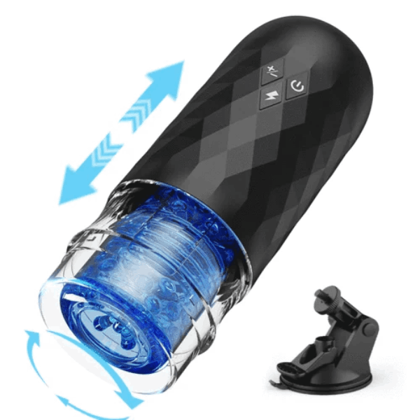 Hellofuntoys™ Hand-Free 7 Expansion Rotating Voice Function Masturbator Cup