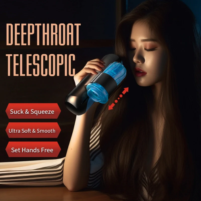 Hellofuntoys™ External Auto Stroker Thrusting Vibrating Multi Adapteable Low Noise