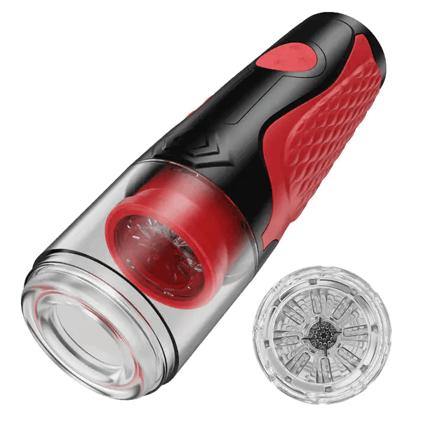 US$ 79.99 - Hellofuntoys Automatic 5 Thrusting & Rotating for Penis  Stimulation Masturbator Cup - www.hellofuntoys.com