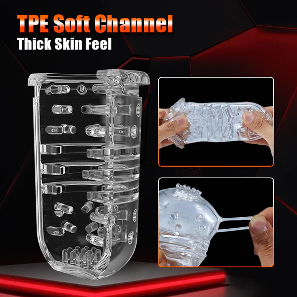 Hellofuntoys™ Automatic 5 Thrusting & Rotating for Penis Stimulation Masturbator Cup