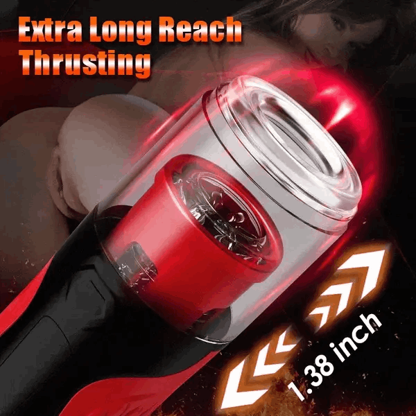Hellofuntoys™ Automatic 5 Thrusting & Rotating for Penis Stimulation Masturbator Cup