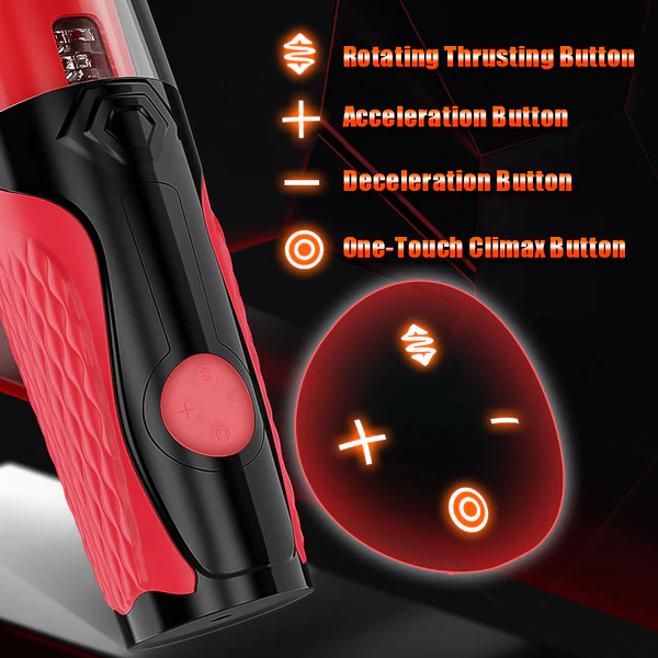 Hellofuntoys™ Automatic 5 Thrusting & Rotating for Penis Stimulation Masturbator Cup