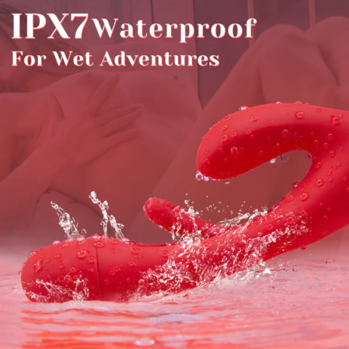 Hellofuntoys™ - Rabbit Tapping Vibrating All-In-One G-Spot Vibrator for Women