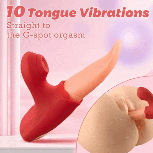Hellofuntoys™ 2 IN 1 Upgraded Flapping Tongue G Spot Vibrator